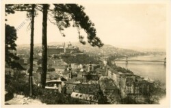ak216925 Budapest, Aussicht vom Blocksberg