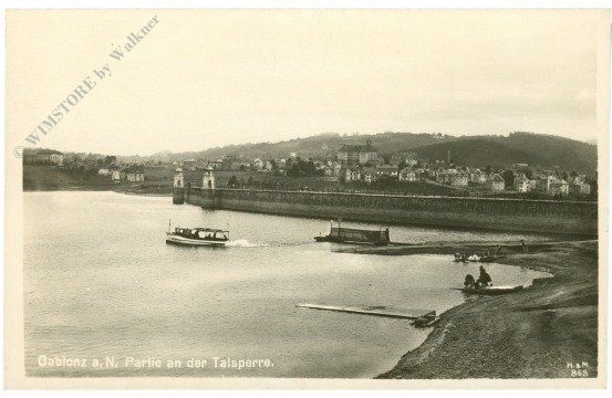 Gablonz a.N., Partie an der Talsperre