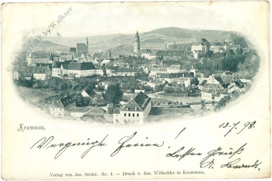 ak217026 Krummau, Ansicht