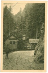 Teplicke Skaly, Vchod do skalniho mesta