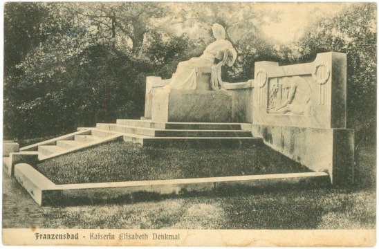 Franzensbad, Kaiserin Elisabeth Denkmal
