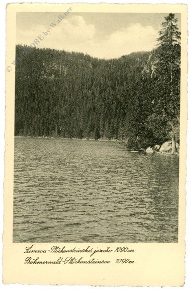 ak217105 Böhmerwald, Plöckensteinsee