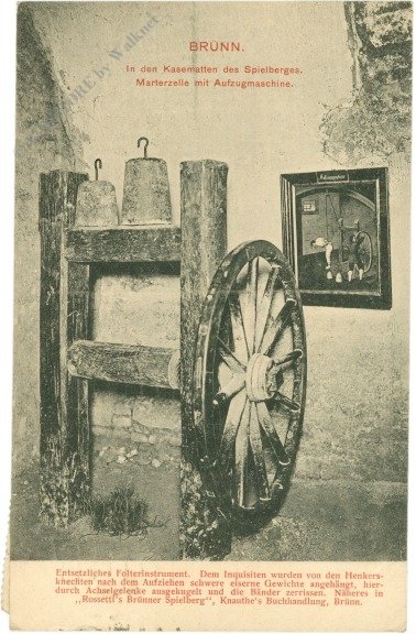 ak217120 Brno (Brünn), In den Kasematten des Spielbergs