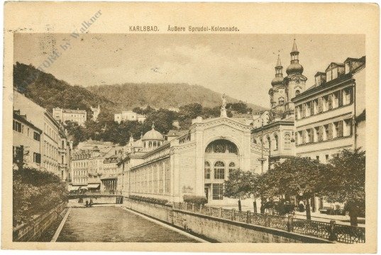Karlovy Vary (Karlsbad), Äußere Sprudel-Kolonnade
