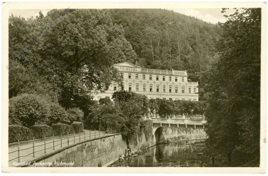 ak217130 Karlovy Vary (Karlsbad), Parkhotel Richmond