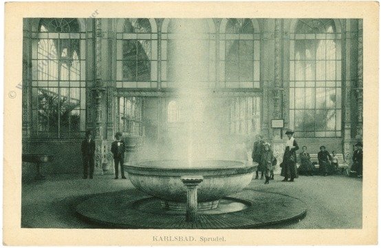 ak217131 Karlovy Vary (Karlsbad), Sprudel