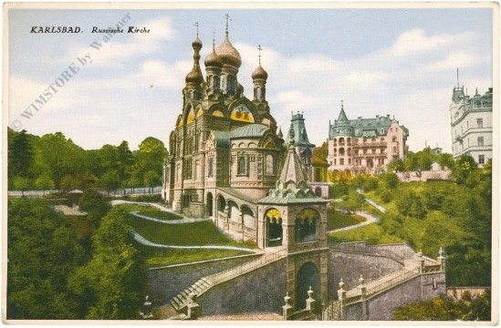 ak217135 Karlovy Vary (Karlsbad), Russische Kirche