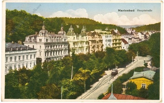 Marianske Lazne (Marienbad), Hauptstrasse