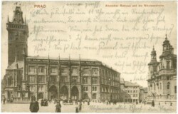 Praha (Prag), Altstädter Rathaus und die Nikolauskirche