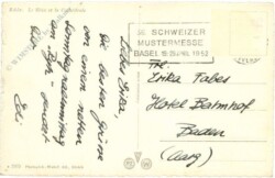 Basel, Rhein mit Münster