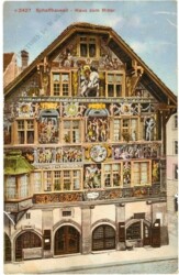 ak217212 Schaffhausen, Haus zum Ritter