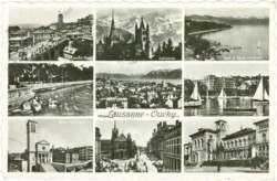 Lausanne, Ouchy, Multiansicht