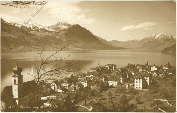 Gersau, mit dem Pilatus