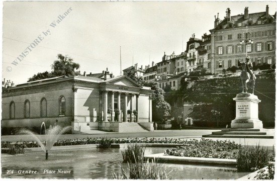 Geneve (Genf), Place Neuve