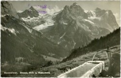 ak217241 Rosenlaui, Dossen, Well- und Wetterhorn