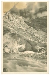 Rhonegletscher, Am Fusse, Blick g. Hotel Belvedere