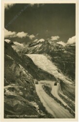 ak217258 Grimselstrasse, und Rhonegletscher