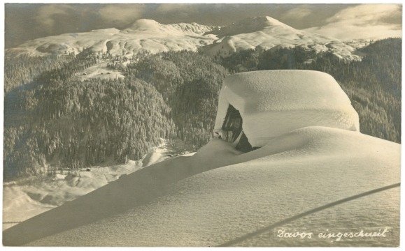 Davos, eingeschneit