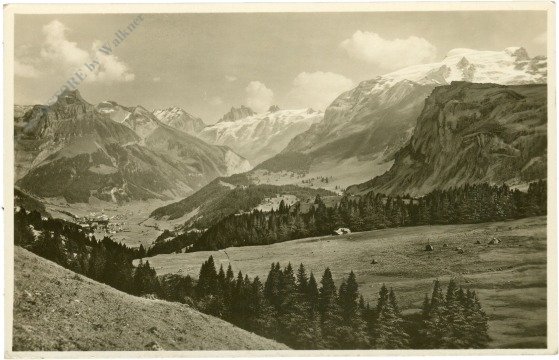 Engelberg, Panorama von der Arnialp aus