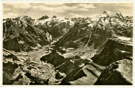 Engelberg, mit Gebirgspanorama