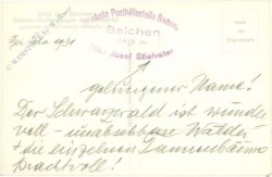 Belchen, Blick vom Belchen, Belchen-Multen gegen das Wresental