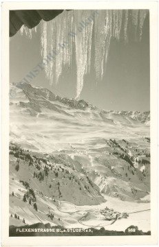 Flexenstrasse, Ansicht