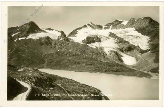 Lago Bianco, Piz Cambr3ena und Sassal Masone