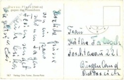 Davos, Platz gegen das Tinzenhorn