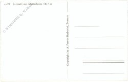 Zermatt, mit Matterhorn