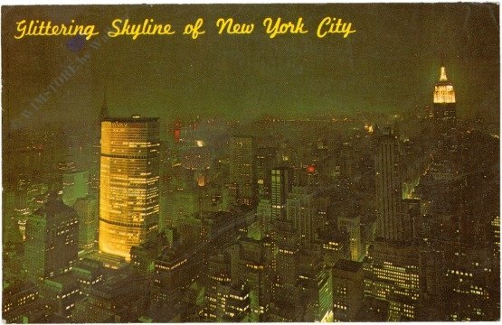 ak217363 New York: New York City, Glittering Skyline