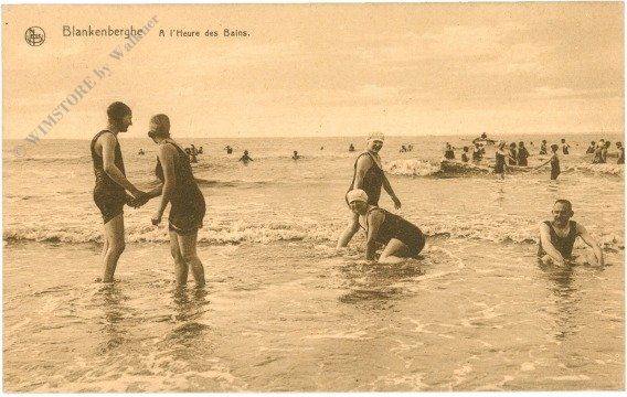 ak217367 Blankenberghe, A l'Heure des Bains
