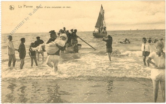 La Panne, Retour d'une excursion en mer