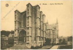 ak217372 Mons, Eglise Ste-Waudru