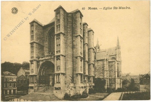 Mons, Eglise Ste-Waudru