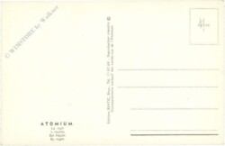 Brux, Atomium bei Nacht