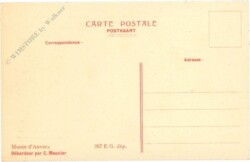 Antwerpen (Anvers), Mueseum, Debardeur par C. Meunier