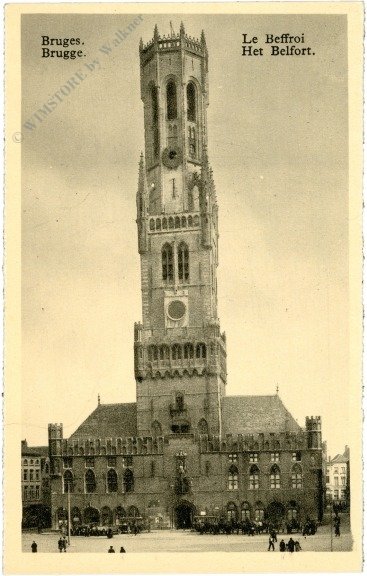 ak217381 Brügge, Le Beffroi