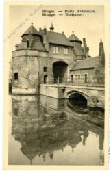 ak217384 Brügge, Porte d'Ostende