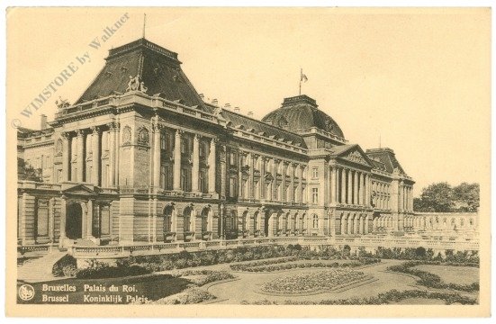 ak217389 Brüssel, Palais du Roi