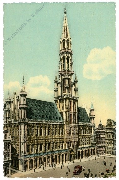 Brüssel, Grand'Place Hotel de Ville