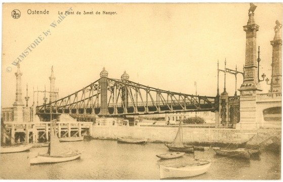 ak217393 Ostende, Le Pont de Smet de Naeyer