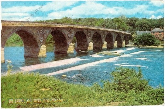 Hexham, The Bridge and the River Tyne