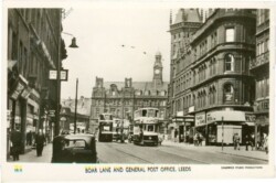Leeds, Boar Lane and General Post Office