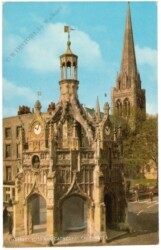 Chichester, Market Cross and Cathedral