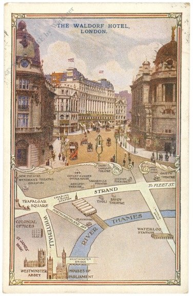 London, The Waldorf Hotel