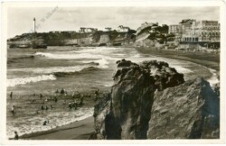 Biarritz, Le Phare et l'Hotel du Palais