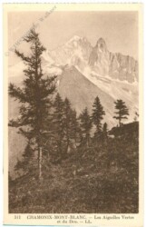 Chamonix-Mont-Blanc, Les Aiguilles Vertes et du Dru