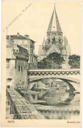 ak217491 Metz, Stadtkirche