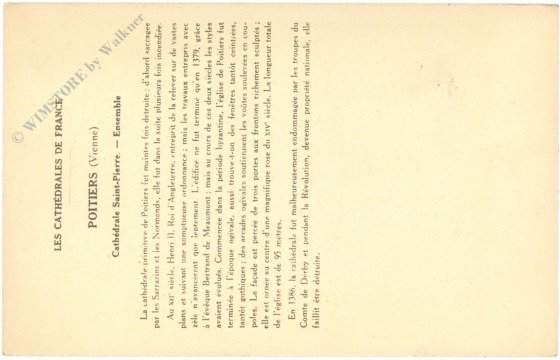 Poitiers, Cathedrale Saint-Pierre