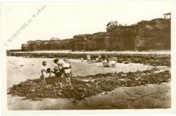 ak217532 Luc-sur-Mer, La plage devant les falaises